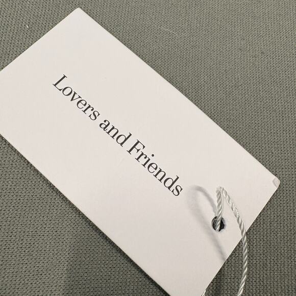 Lovers and Friends‎ Green Pleated Strapless Dress Size S Women’s Prom Wedding - Picture 5 of 14